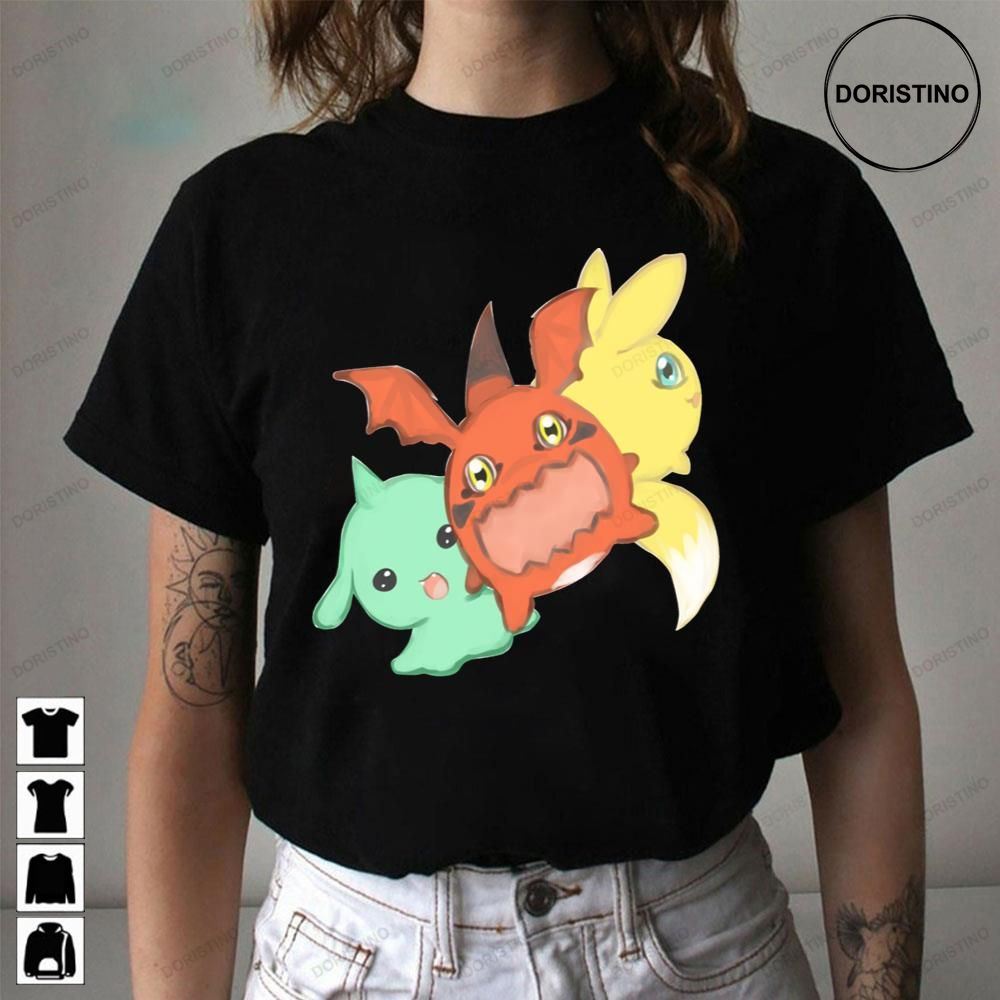 Graphic Digimon World Japanese Anime Digital Monsters Awesome Shirts